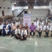 A Team with a Purpose The newly installed Interact Club Office Bearers pose with the school leadership and Rotary Club dignitaries.