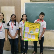 Class X students showcase their opinions on the need for a Balance in Food Chain_
