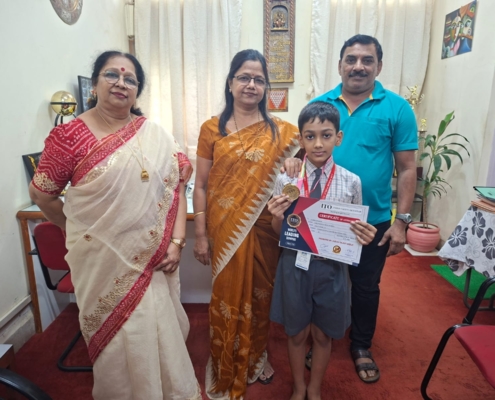 Mst. Daksh Thakur International Maths Olympiad State Rank 23