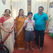 Nirvaan Pawar Winner at All India Maths and Science Exam All India Rank 14