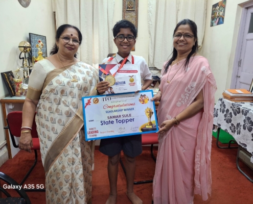 Samar Sule State level Topper Mathematics Olympiad 2026