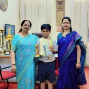 Sarvesh Shivram,Regional and State level topper 4th Rank Spell Bee International