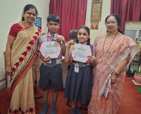 Shravya Saraf and Sparsh Jadhav are winners of the International Cyber Olympiad 2025-2026