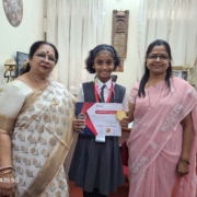 Urvi Pawar honoured by Indian Talent Olympiad foundation for exemplary performance